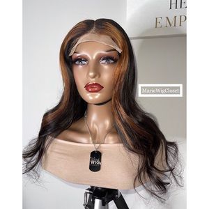 16” 5x5 Handmade wig for sale